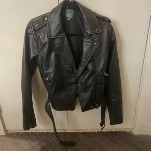 Leather jacket